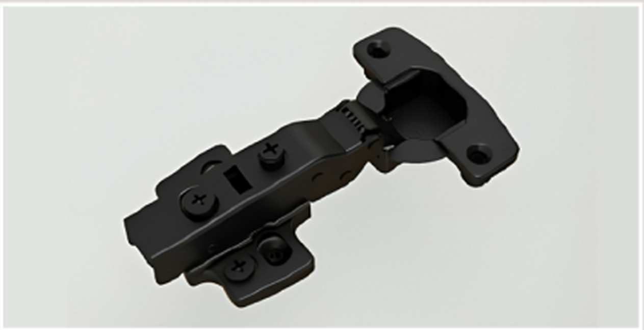 1775 Series full overlay soft-closing damper integrated hinge